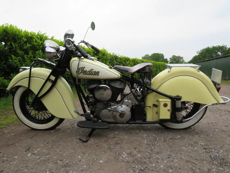 1945 Indian 340 Chief 1200cc-Sold