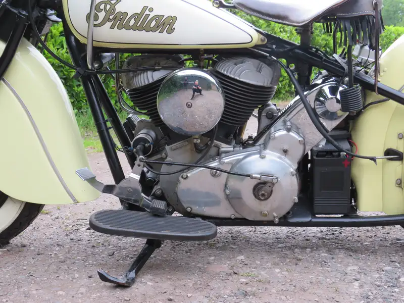 1945 Indian 340 Chief 1200cc-Sold