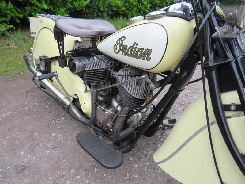 1945 Indian 340 Chief 1200cc-Sold