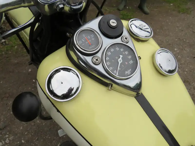 1945 Indian 340 Chief 1200cc-Sold