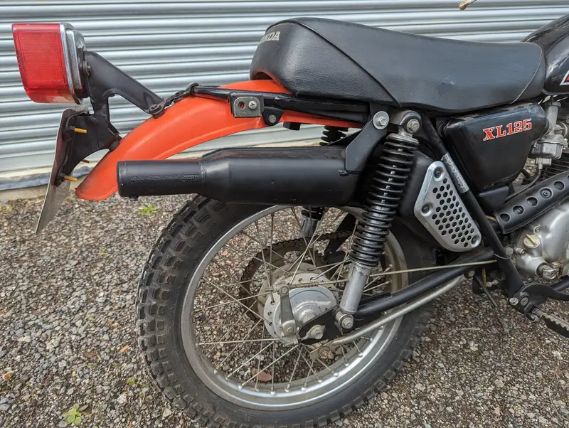 1977 Honda XL125, 124cc-Sold