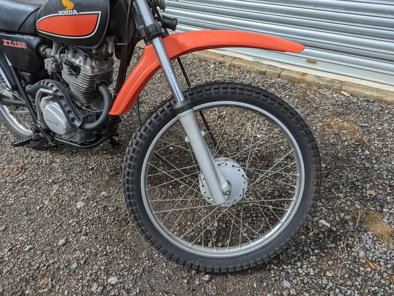 1977 Honda XL125, 124cc-Sold