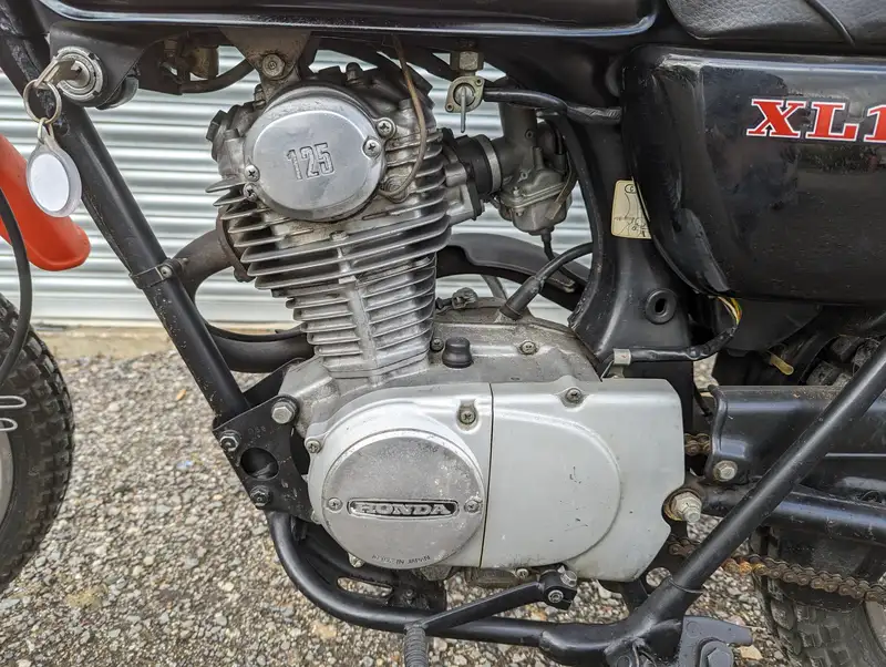 1977 Honda XL125, 124cc-Sold