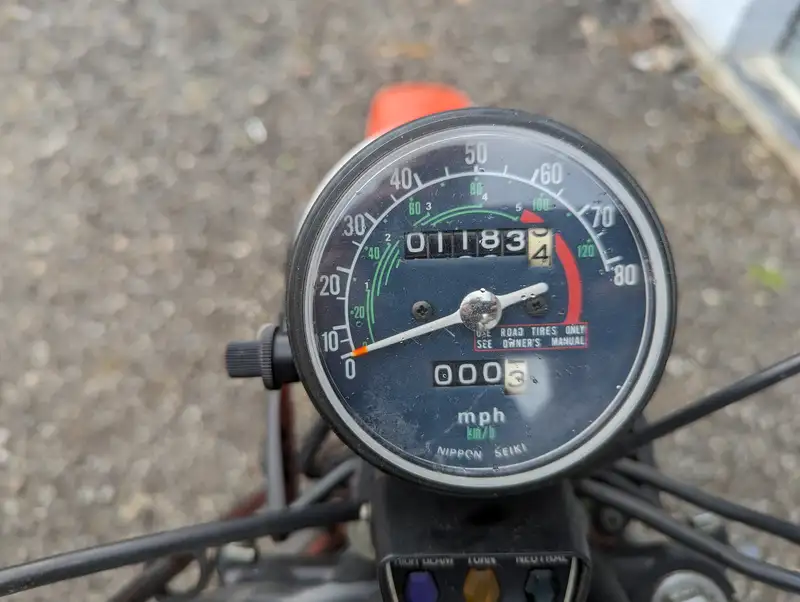 1977 Honda XL125, 124cc-Sold
