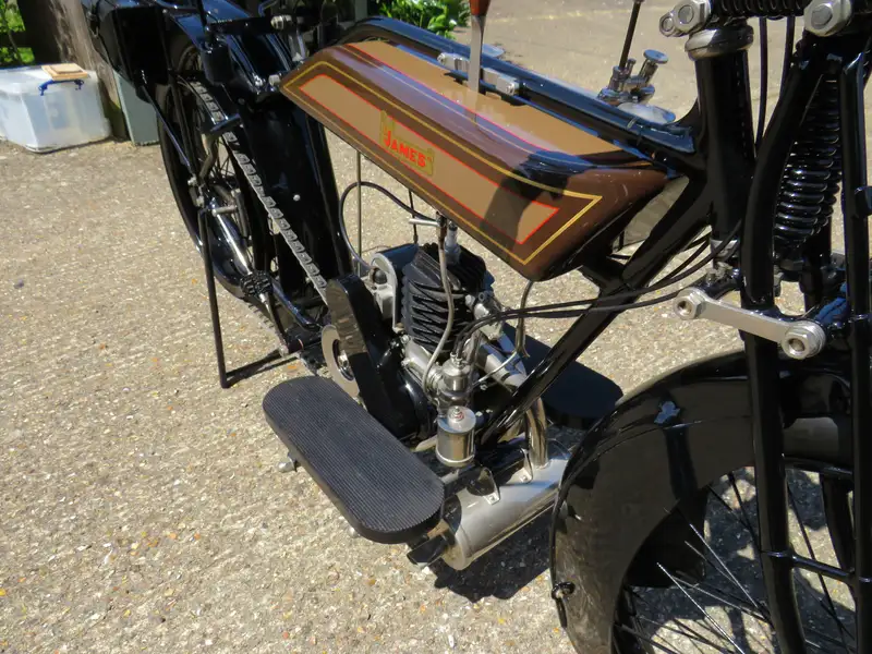 1921 James 'Model 8' 2½hp  250cc-Sold