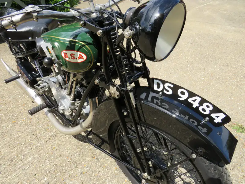 1927 BSA S27 Sloper 493cc-Sold