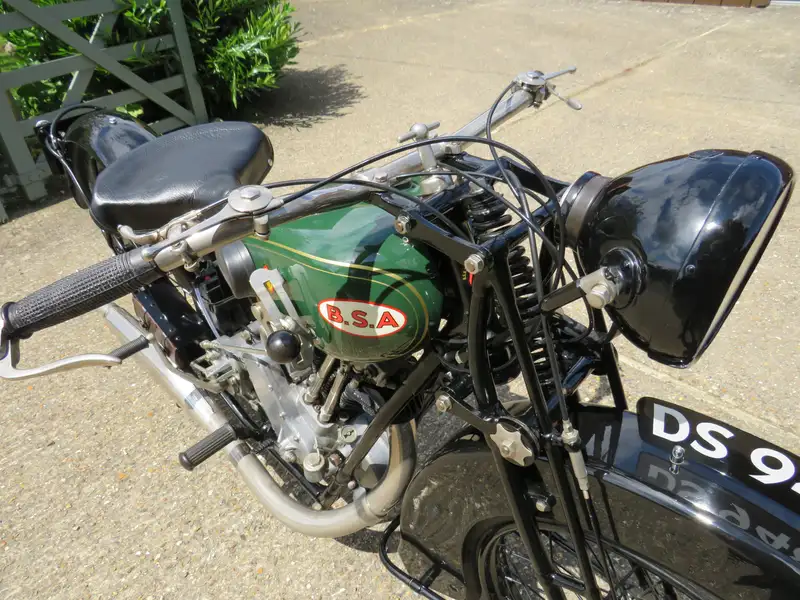 1927 BSA S27 Sloper 493cc-Sold