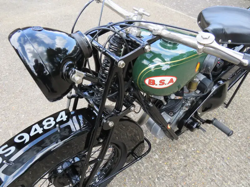 1927 BSA S27 Sloper 493cc-Sold