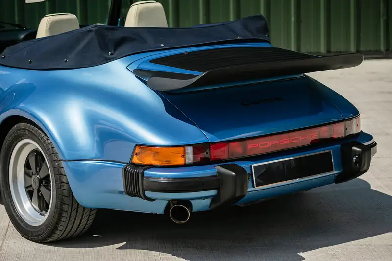 1986 Porsche 911 Carrera Cabriolet Turbo Body-Sold