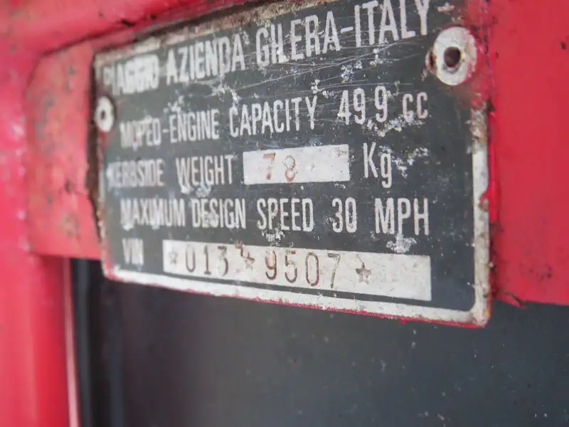 1978 Gilera Trials 50E 49cc-Sold