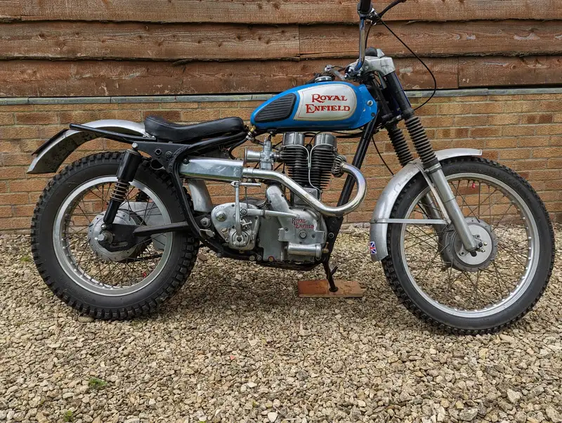 1950 Royal Enfield G2 Bullet Trials Bike 350cc-Sold