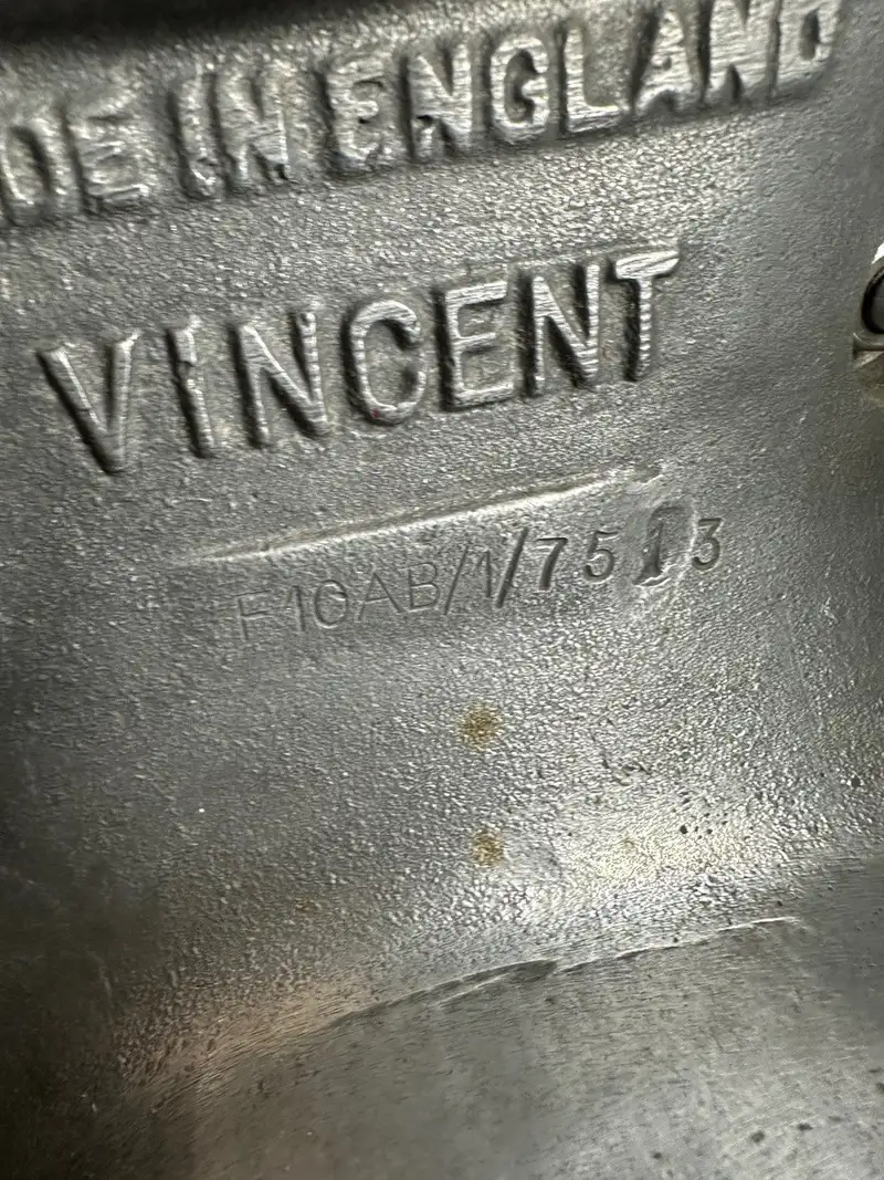 1952 Vincent Rapide Series C 1,000cc-Sold