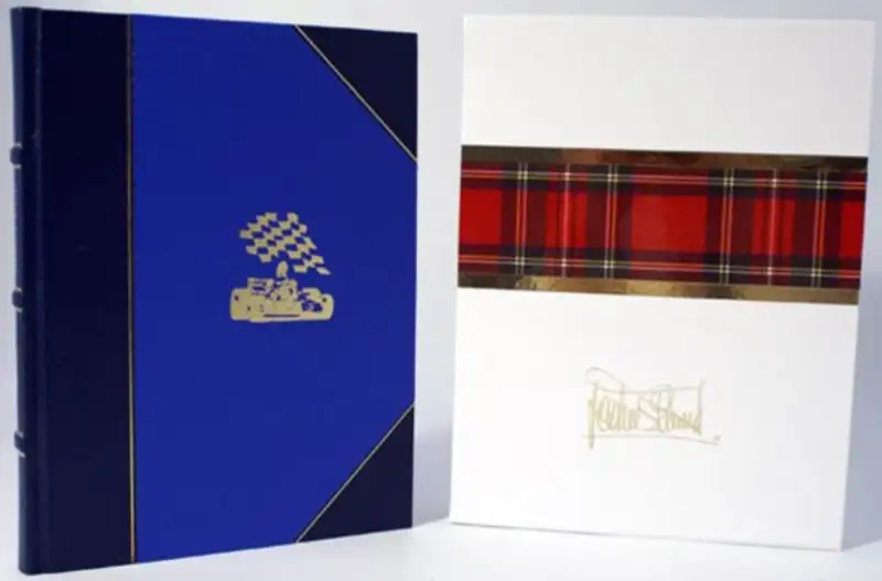 Rare Book on the Life of Jackie Stewart - Hand-Signed by Ste-Sold