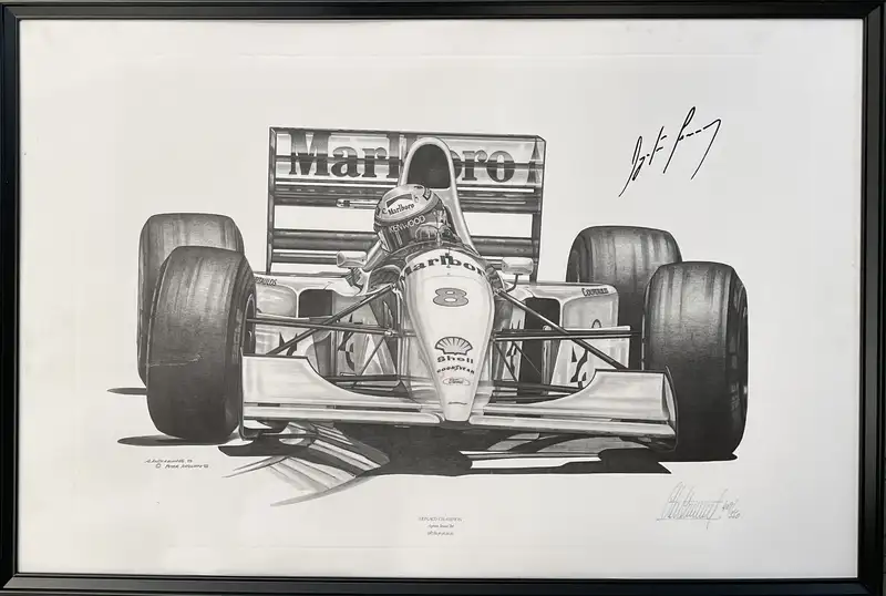 Iconic Auctioneers | Ayrton Senna at Monaco in 1993 Limited