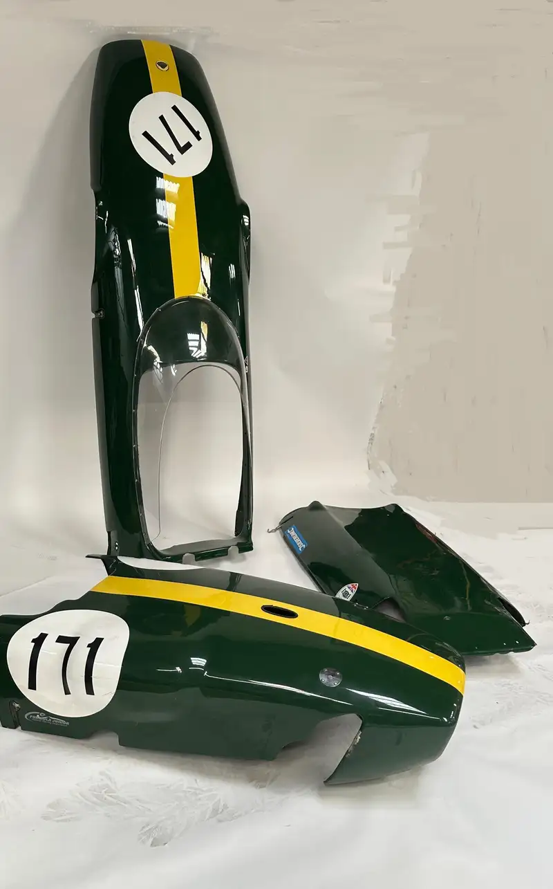 Complete Bodywork For a 1960s Lotus Formula 3 Racing Car-Sold
