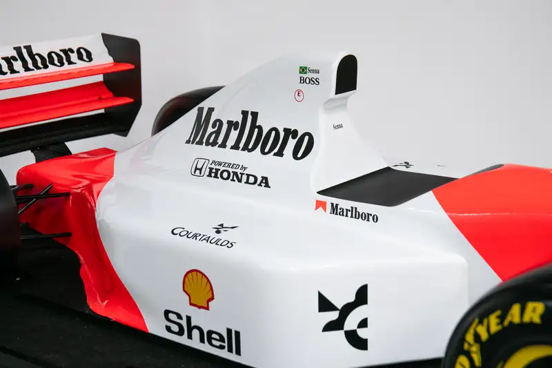 Very Large Hand-Built Ayrton Senna McLaren Large Scale Displ-For Sale