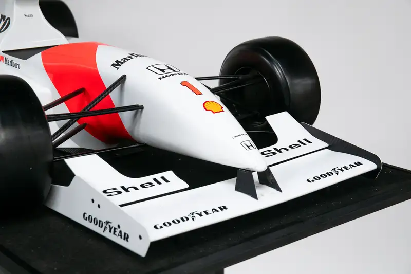 Very Large Hand-Built Ayrton Senna McLaren Large Scale Displ-For Sale