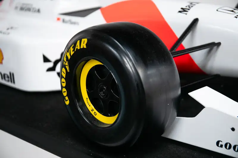 Very Large Hand-Built Ayrton Senna McLaren Large Scale Displ-For Sale