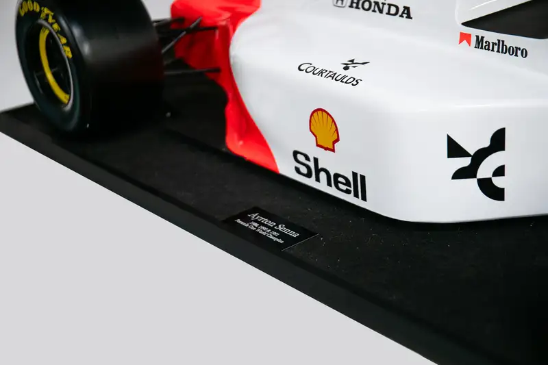 Very Large Hand-Built Ayrton Senna McLaren Large Scale Displ-For Sale