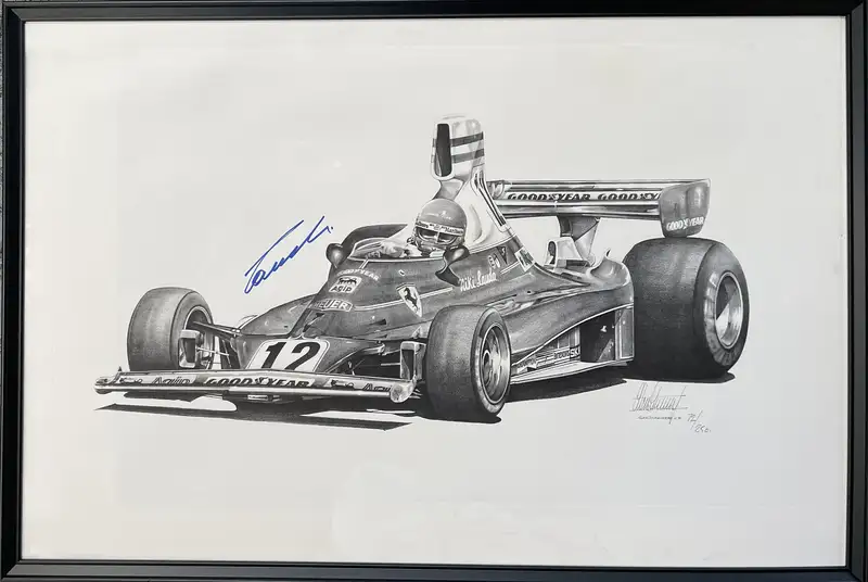 Niki Lauda's Championship-Winning 1975 Ferrari 312T Hand-Sig-Sold