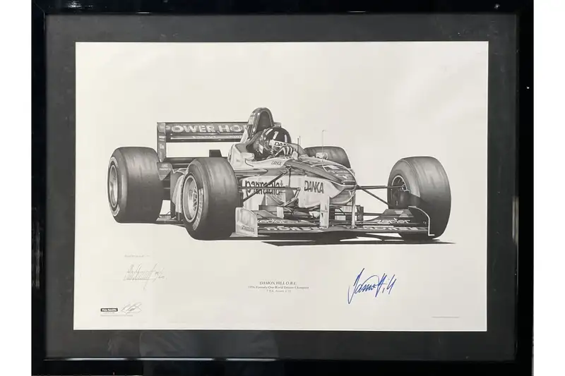 Damon Hill OBE-Signed 1997 T.W.R. Arrows A-18 Limited Editio-Sold