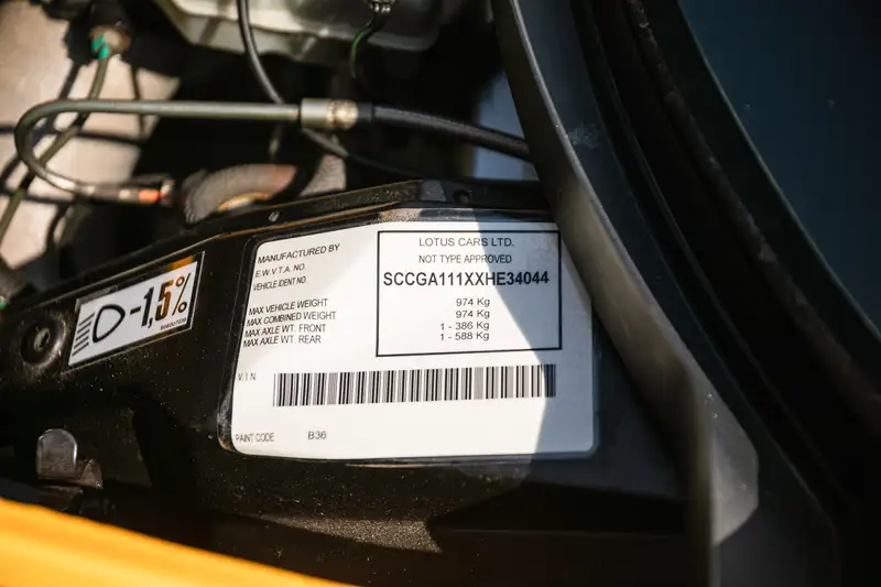 1998 Lotus Elise Sport 190-Sold