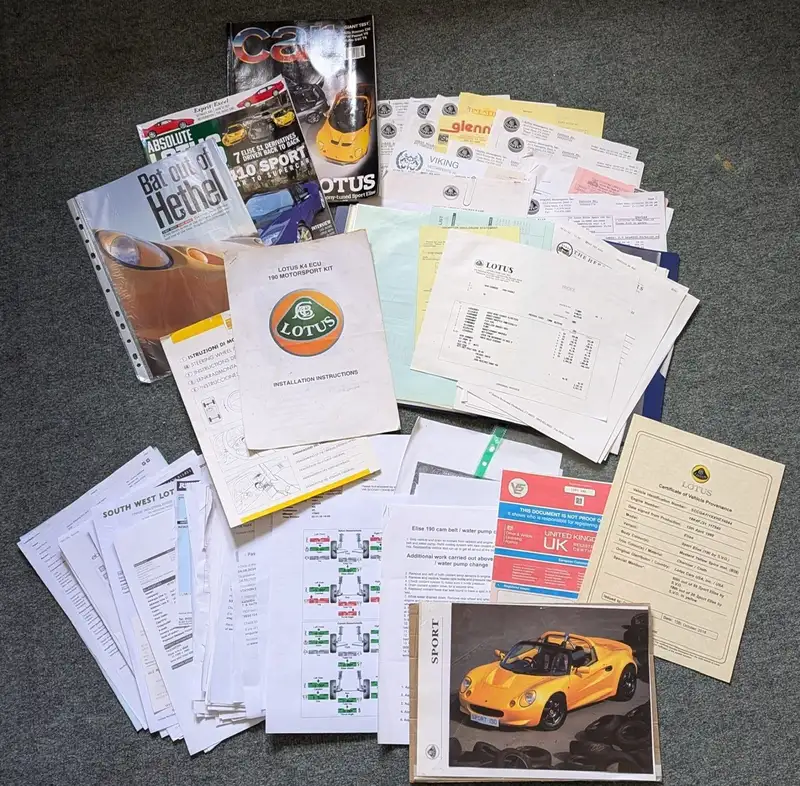1998 Lotus Elise Sport 190-Sold