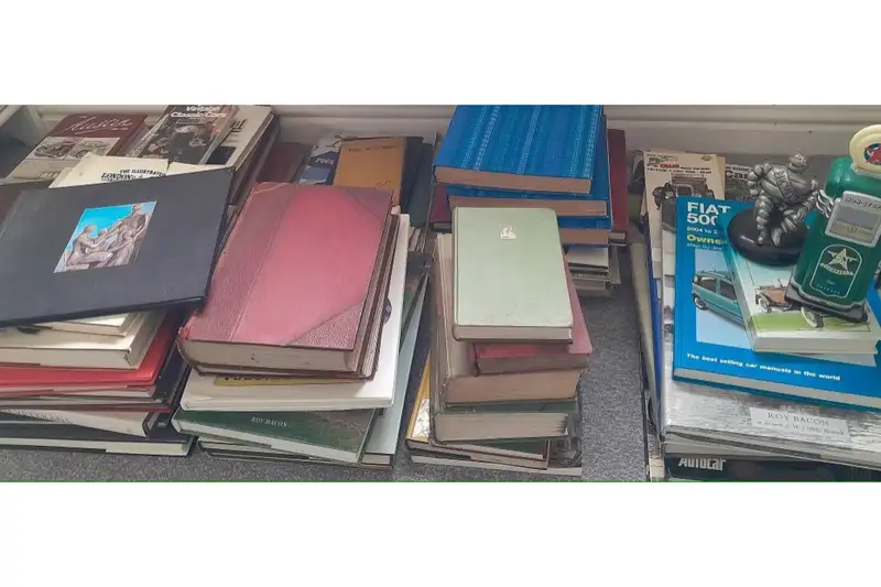 A Selection of Books Collected Over the Years Plus Bibendum -For Sale