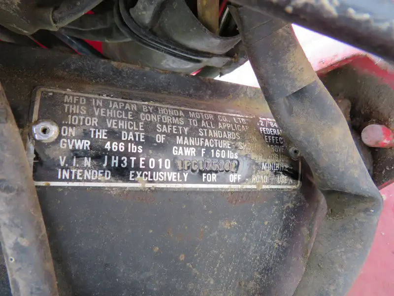 1984 Honda ATC 125M 124cc-Sold