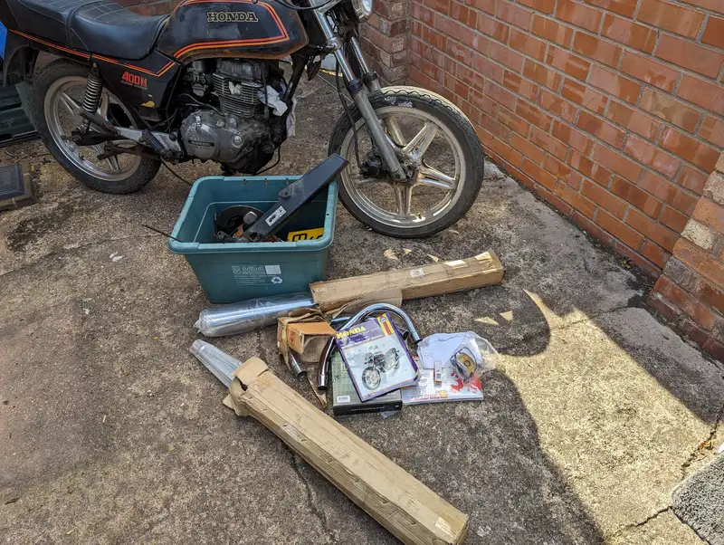1980 Honda CB400N Super Dream (Project) 395cc-Sold