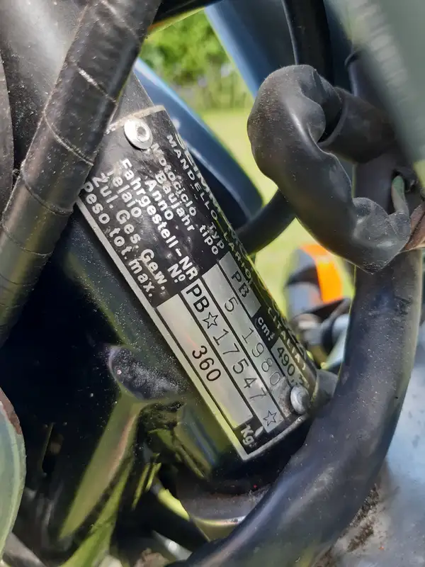 1981 Moto Guzzi V50 Mk11 500cc-Sold