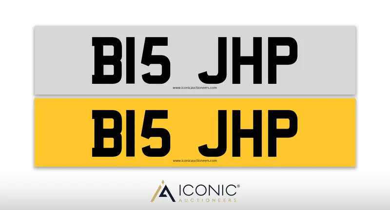 Registration Number B15 JPH-Sold