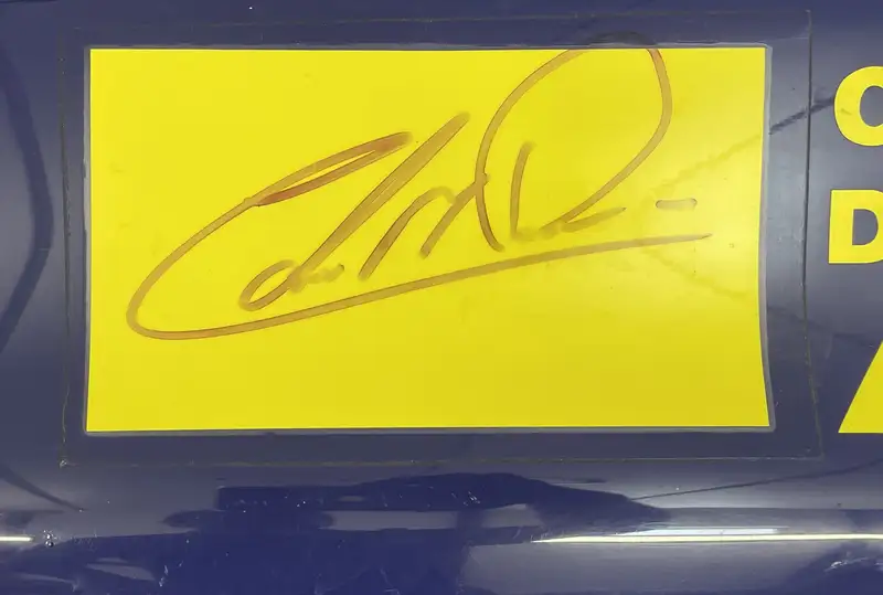 Rallied, Crashed and McRae-Signed Subaru Front Wing-Sold