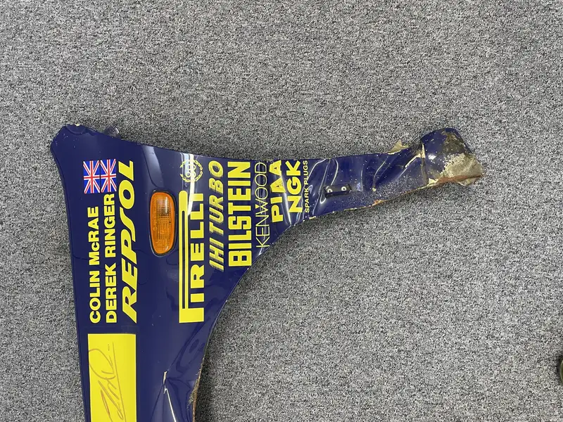 Iconic Auctioneers | Rallied, Crashed and McRae-Signed Subaru