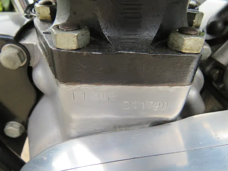 1961 Triumph T120 Bonneville 649cc-Sold