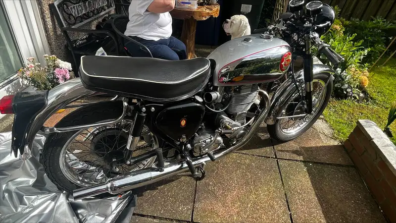 1955 BSA DB34 Gold Star 499cc-For Sale