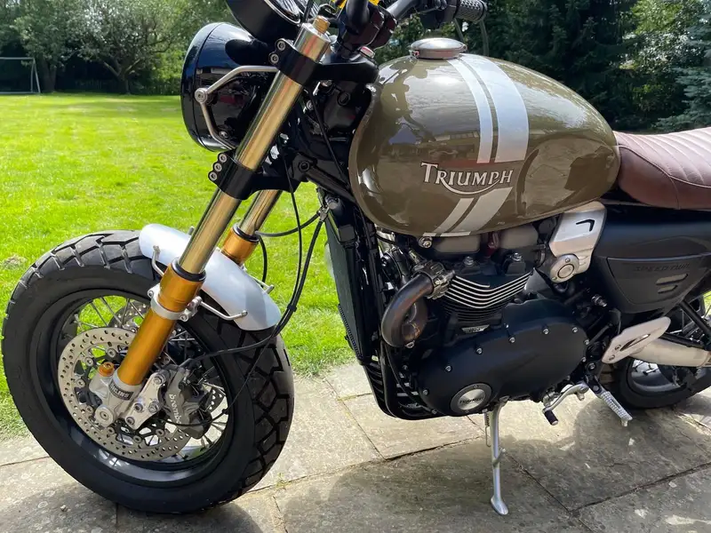 2021 Triumph Speed Twin Custom 1,198cc-Sold