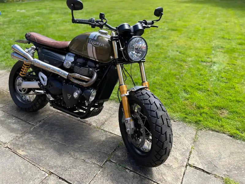 2021 Triumph Speed Twin Custom 1,198cc-Sold
