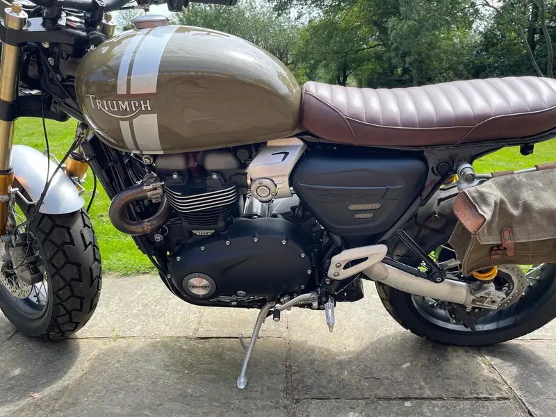 2021 Triumph Speed Twin Custom 1,198cc-Sold