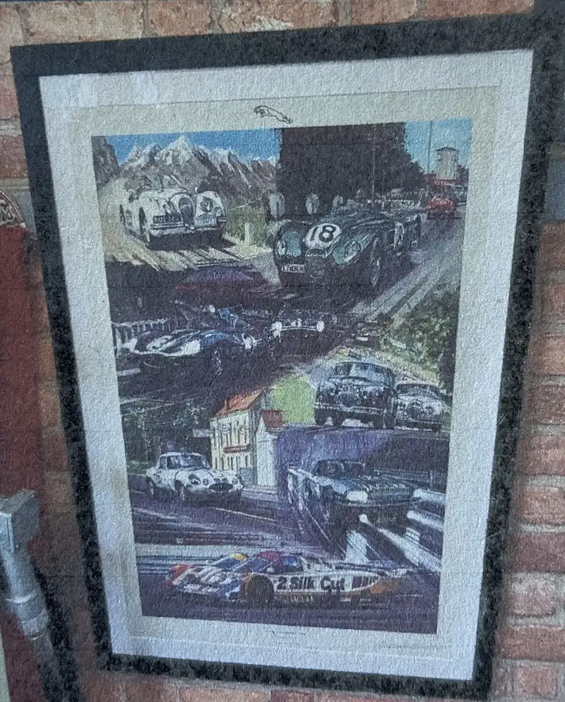 Jaguar Motorsport Celebration Limited Edition Print-For Sale
