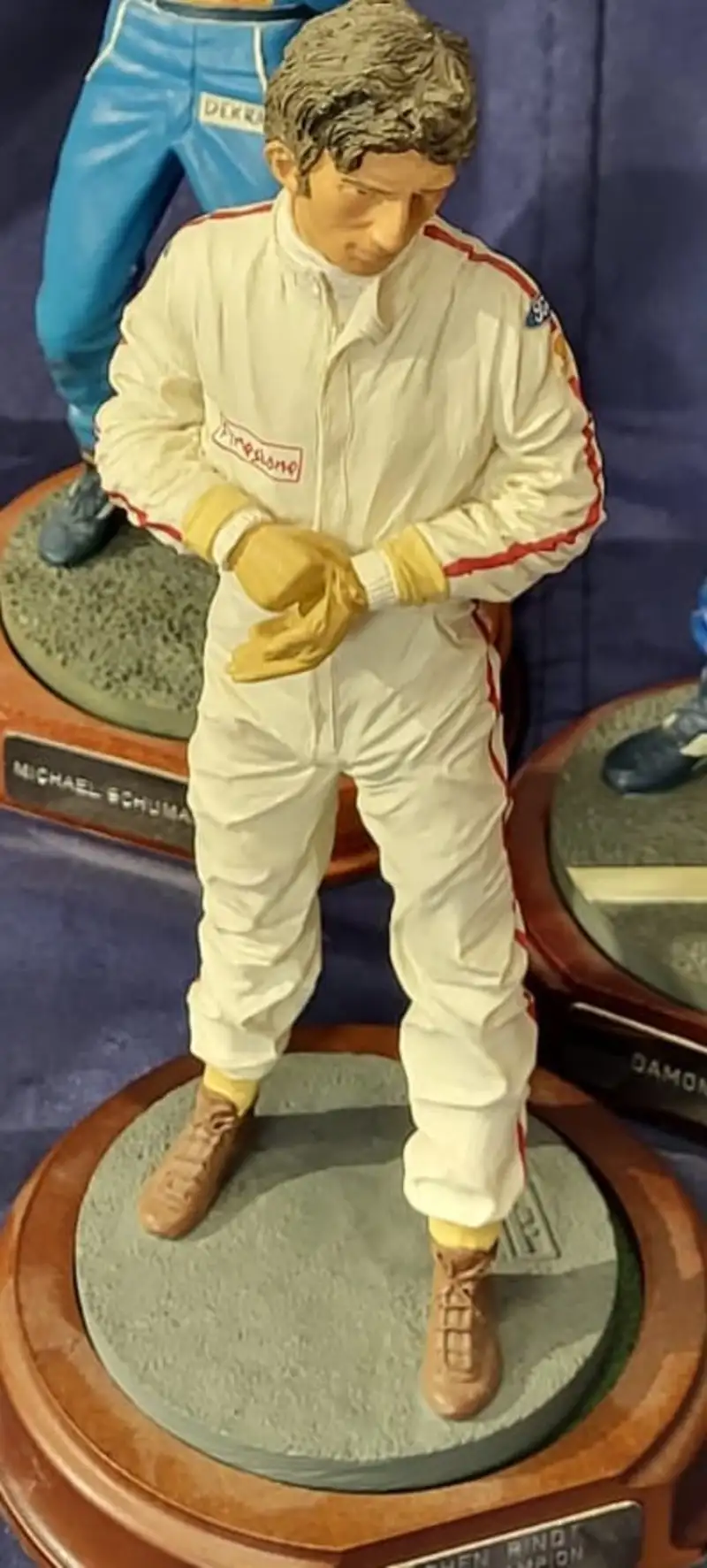 Six Highly Detailed Figures from the Golden Age of Motorspor-Sold