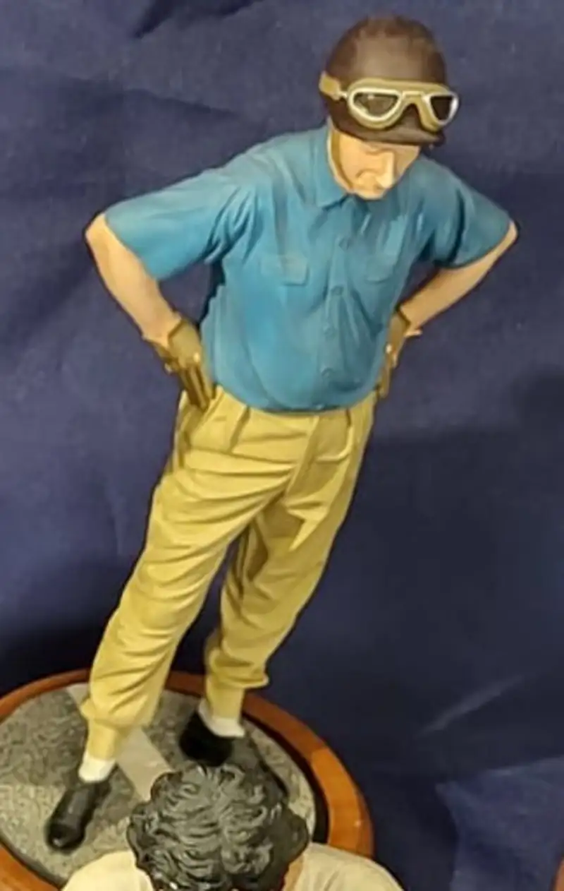 Six Highly Detailed Figures from the Golden Age of Motorspor-Sold