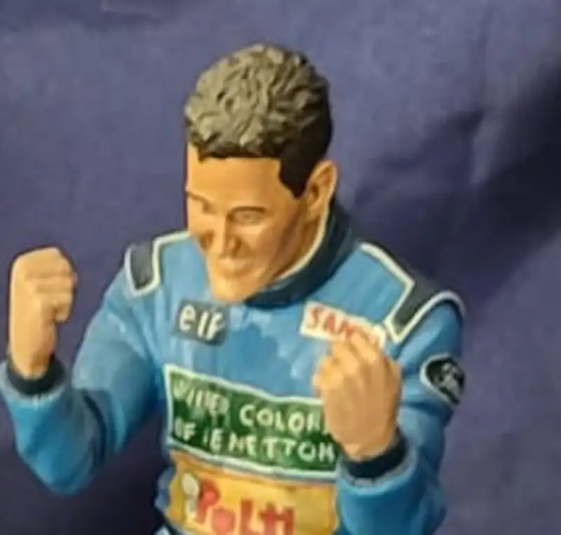 Five Motor Racing Legends Highly Detailed Figurines-Sold