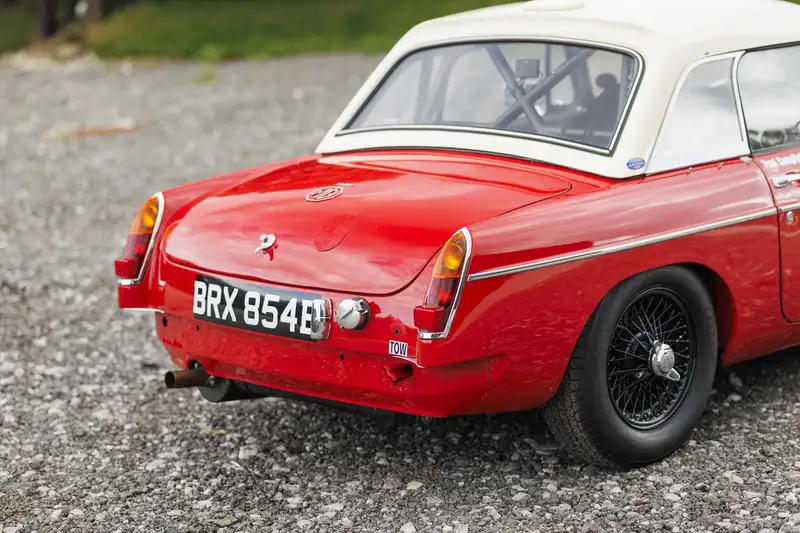 1964 MG B Alloy Roadster Ex-Works BRX 854B-For Sale