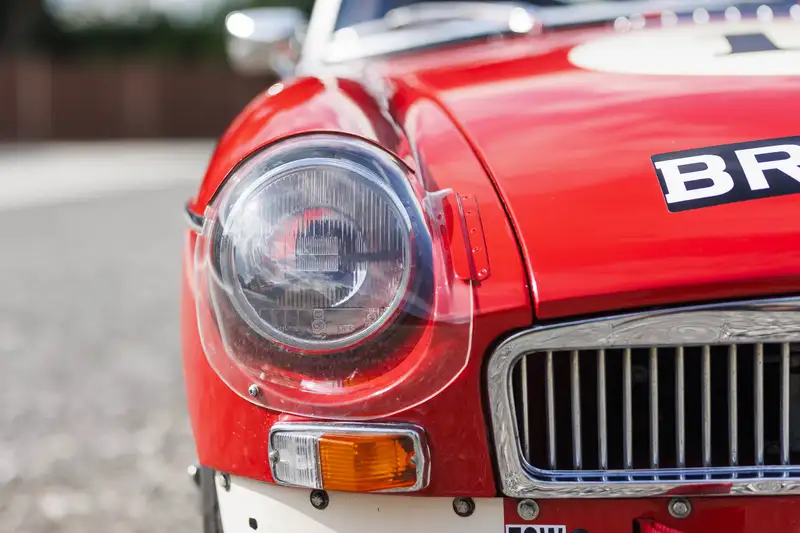 1964 MG B Alloy Roadster Ex-Works BRX 854B-For Sale