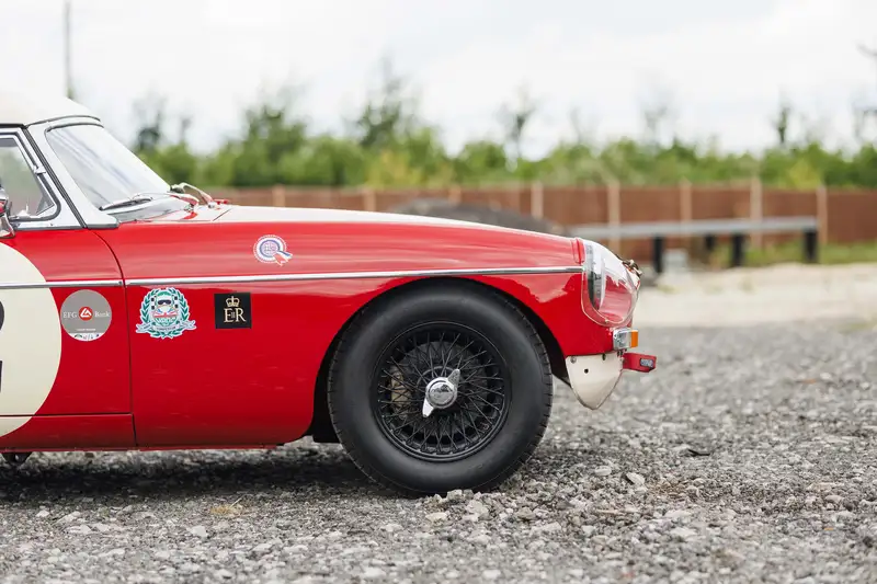 1964 MG B Alloy Roadster Ex-Works BRX 854B-For Sale