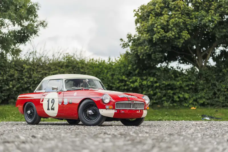 1964 MG B Alloy Roadster Ex-Works BRX 854B-For Sale