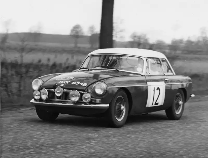 1964 MG B Alloy Roadster Ex-Works BRX 854B-For Sale
