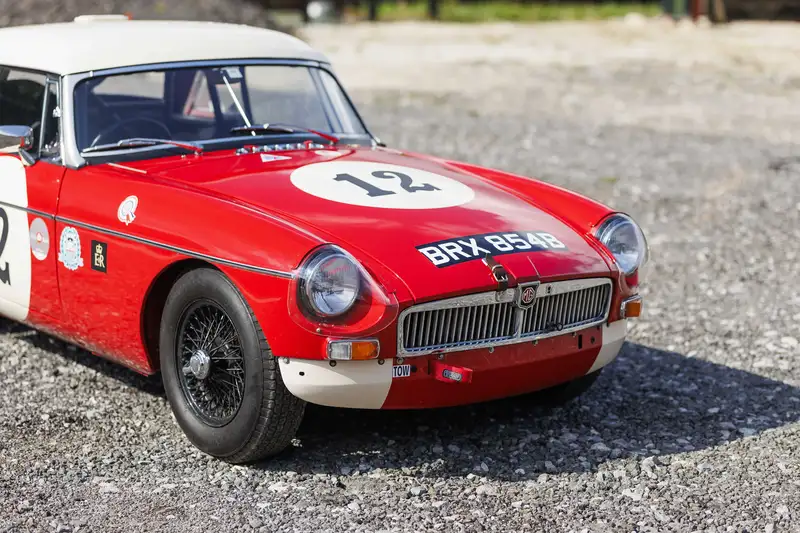 1964 MG B Alloy Roadster Ex-Works BRX 854B-For Sale