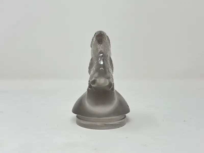 Rene Lalique 'Tete de Paon' Glass Radiator Mascot-Sold